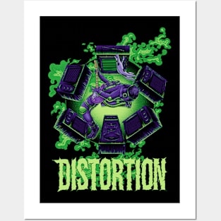 Distortion Posters and Art